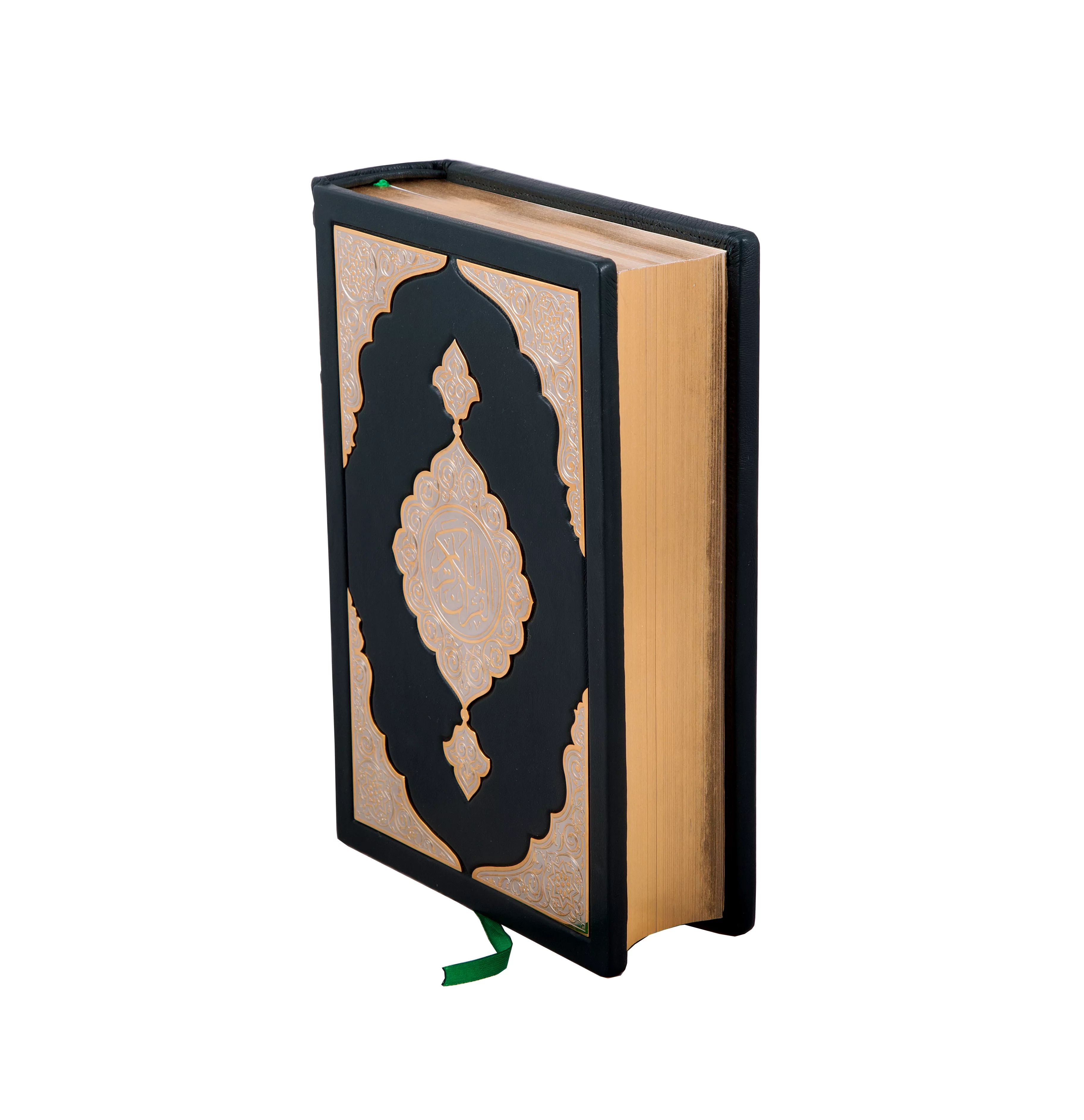 Коран на арабско-русском языке (кож обложка, золотое тиснение) 0З-00003305 (3)