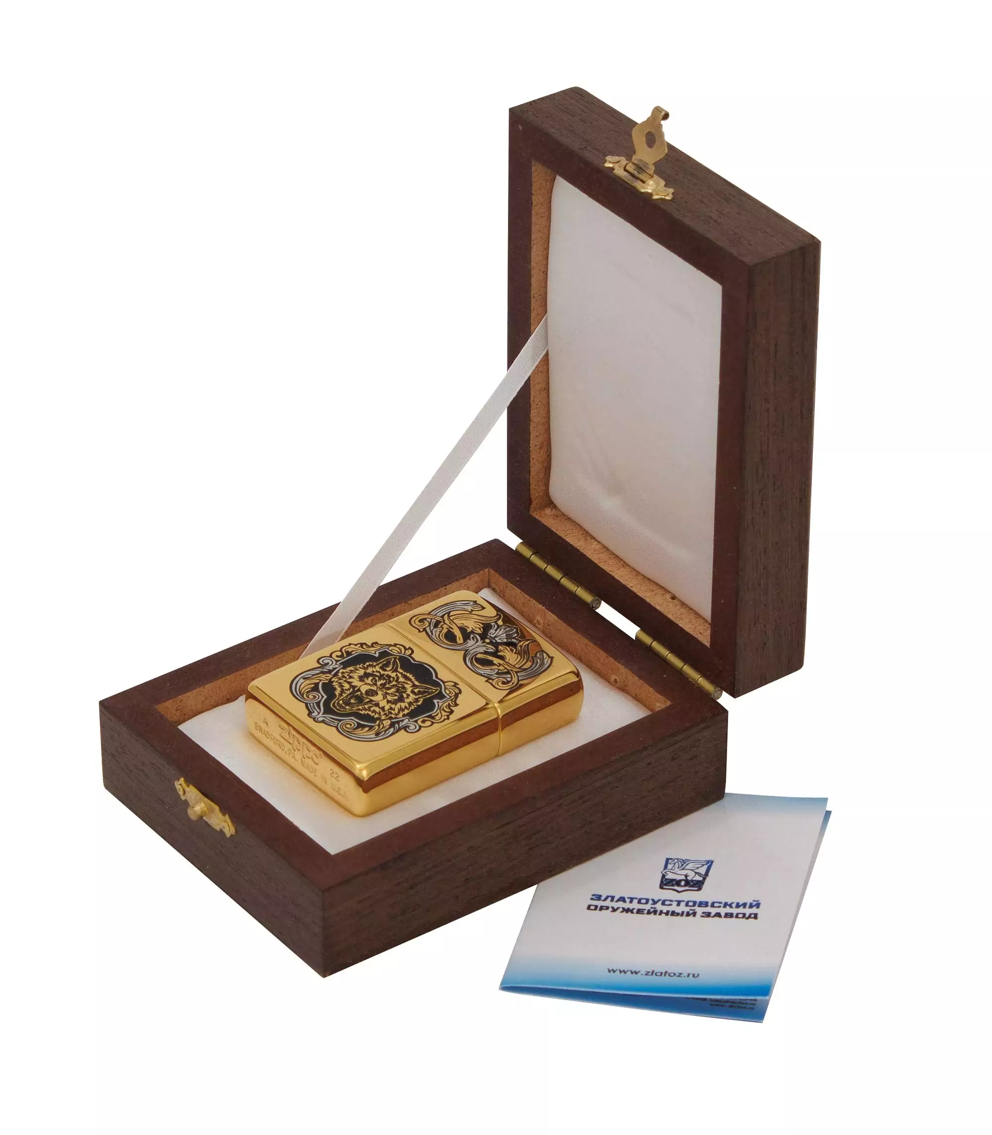 Зажигалка Волк (ZIPPO) 0З-00005322 (2)