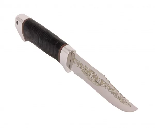 Нож Койот (сталь 95x18, кожаал.серрейтор) 0З-00008070 (7)