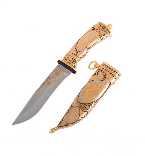 Подарочный Нож ЦМ Классический - Кони  (сталь нержавеющая ЭИ-107)  0З-00000231 (3)