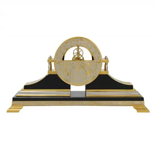 Часы настольные (Скелетон, долерит) 0З-00006544 (2)
