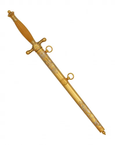Кортик Адмиральский D.S.G. -Реплика (сталь нержавеющая ЭИ-107, рукоять самшит) 0З-00007259 (4)