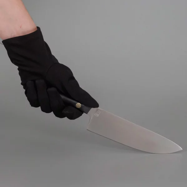 Нож ЦМ Поварской (сталь 95x18, микарта черная) 0З-00006061 (7)